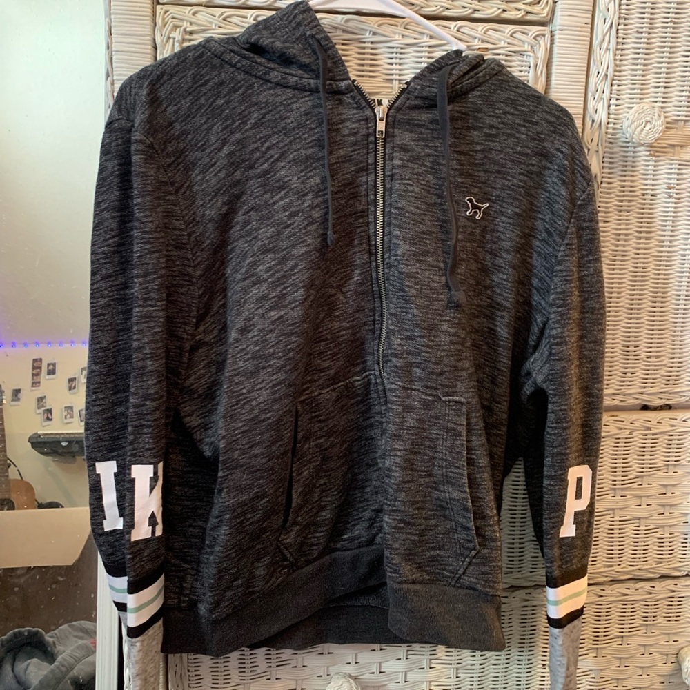 PINK Victoria’s Secret zip up - L